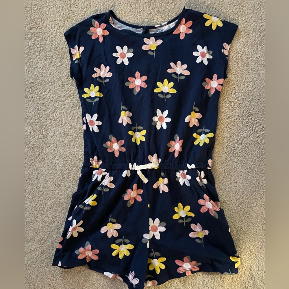 Flower Pattern Romper